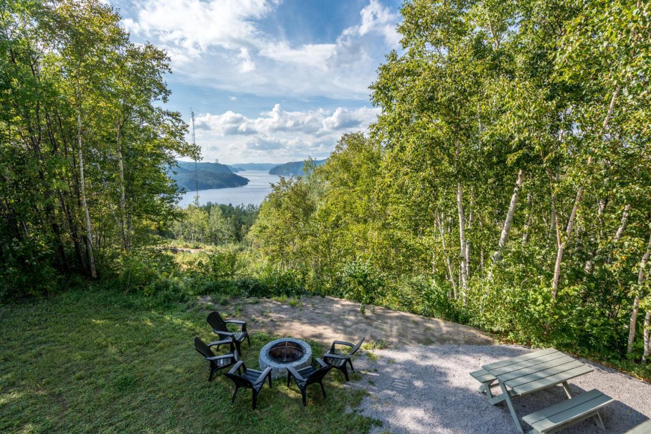 Montfjord - Chalets, Spa Et Vue - Chantafjord #2 Sacre-Coeur Екстер'єр фото