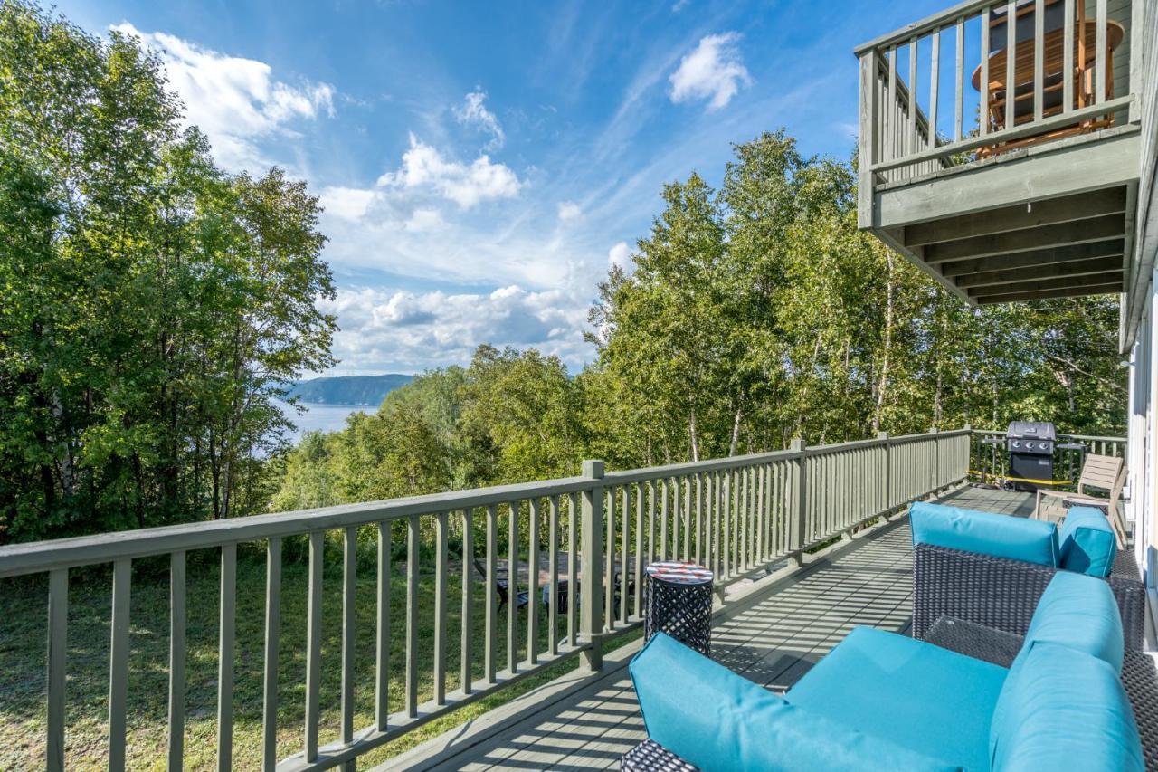 Montfjord - Chalets, Spa Et Vue - Chantafjord #2 Sacre-Coeur Екстер'єр фото